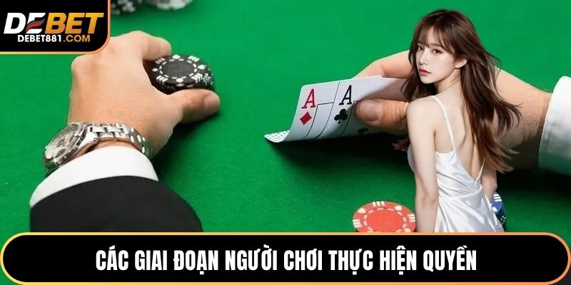 Các giai đoạn người chơi thực hiện quyền