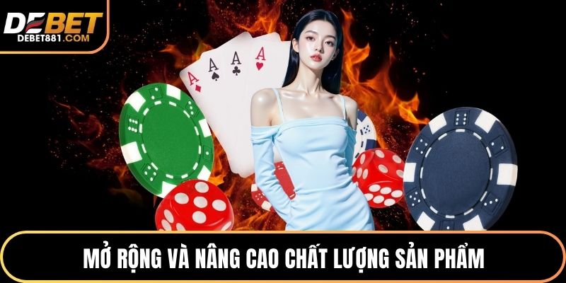 Mở rộng và nâng cao chất lượng sản phẩm